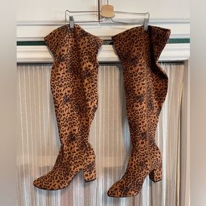 Pointed Toe Over-The-Knee Boot